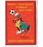CARTE GOOFY / DINGO FOOTBALL DISNEY + ENVELOPPE - FOOT - CARTERIE SPORT - ENFANT - ADULTE - FILLE - GARCON (5)