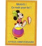 CARTE JOYEUX ANNIVERSAIRE MINNIE + ENVELOPPE - CARTERIE DISNEY - DESSIN ANIME - ENFANT - ADULTE - FILLE - GARCON (20)