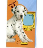 CARTE LES 101 DALMATIENS DISNEY + ENVELOPPE - ENFANT - ADULTE - FILLE - GARCON (71)
