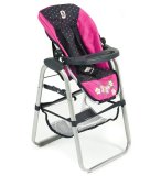 CHAISE HAUTE DE POUPEE A POIS - BAYER CHIC 2000 - 65512 - ACCESSOIRE POUPON