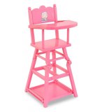 CHAISE HAUTE ROSE 2 EN 1 POUPON 36/42 CM - COROLLE - 141290 - ACCESSOIRE REPAS