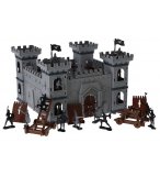 CHATEAU FORT MEDIEVAL ET FIGURINES - FORTERESSE CHEVALIERS - MONDE IMAGINAIRE