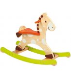 CHEVAL A BASCULE EN BOIS POMME DE PIN - JANOD - J05982