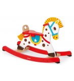 CHEVAL A BASCULE PUNCHY EN BOIS - JANOD - 05981 - BEBE