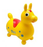 CHEVAL SAUTEUR JAUNE RODY - ANIMAL SAUTEUR