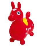 CHEVAL SAUTEUR ROUGE RODY - ANIMAL SAUTEUR
