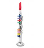 CLARINETTE 8 NOTES DE COULEUR -  BONTEMPI - 324431 - JOUET INSTRUMENT DE MUSIQUE