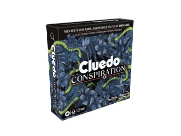 Cluedo Conspiration, Myst�res & Enigmes - Hasbro - F6418 - Jeu de r�les secrets, Ados, Adultes