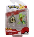 COFFRET 2 POKEMON BATTLE FIGURE ARCKO + SKELNOX - POKEMON - FIGURINE ACTION - BANDAI