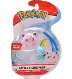 COFFRET 2 POKEMON BATTLE FIGURE LARMELEON + RONDOUDOU - POKEMON - FIGURINE ACTION - TOMY - 97627