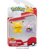 COFFRET 2 POKEMON BATTLE FIGURE PIKACHU + MUCUSCULE - POKEMON - FIGURINE ACTION - BANDAI