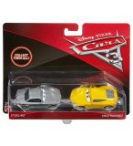 COFFRET 2 VEHICULES CARS 3 - STERLING - CRUZ RAMIREZ - VOITURE MINIATURE - MATTEL - DXW02