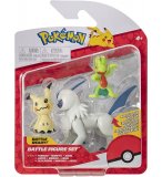 COFFRET 3 POKEMON BATTLE FIGURE ARCKO MIMIQUI ET ABSOL POKEMON - FIGURINE ACTION - BANDAI