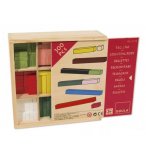 COFFRET 300 REGLETTES DE CALCUL CUISENAIRE - GOULA - 51106 - JEU EDUCATIF EN BOIS