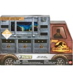 COFFRET 4 DINOSAURES CARGAISON DANGEREUSE + 1 FIGURINE - DINO - JURASSIC WORLD - MATTEL GWP71