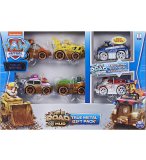 COFFRET 4 VEHICULES OFF ROAD + 2 VEHICULES OFF SNOW EN METAL PAT PATROUILLE : MARCUS CHASE STELLA RUBEN ZUMA ROCKY - VOITURE MINIATURE - SPIN MASTER 20124566