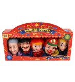 COFFRET 5 MARIONNETTES A MAIN - THEATRE - JEU D'IMAGINATION