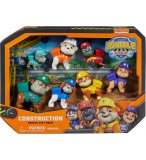 COFFRET 7 FIGURINES PAT PATROUILLE FAMILLE CONSTRUCTION : RUBEN MIX CHARLIE BENJI MOLLY TATA GRUE PAPI GRAVIER - SPIN MASTER 20142213