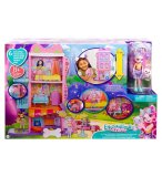 COFFRET APPARTEMENT DES ENCHANTIMALS - MAISON 3 ETAGES - POUPEE 15 CM, CHIOT, ACCESSOIRES - MATTEL - HHC18