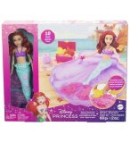 COFFRET ARIEL A LA PLAGE : PISCINE ET SABLE A MODELER - DISNEY PRINCESS - MATTEL - HWB39