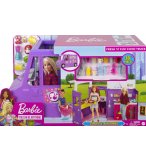 COFFRET BARBIE LE FOOD TRUCK - VEHICULE - RESTAURANT - 30 ACCESSOIRES - 2 EN 1 - MATTEL - GMW07