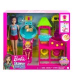 COFFRET BARBIE SKIPPER PARC AQUATIQUE + POUPEES - METIER, PREMIERS JOBS - MATTEL - HKD80