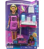 COFFRET BARBIE STAR DE NEW-YORK ET SON PIANO + 4 ACCESSOIRES - MATTEL - GYG40 - POUPEES MANNEQUIN