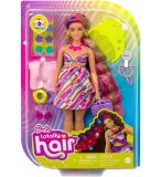 COFFRET BARBIE ULTRA CHEVELURE PLANTUREUSE + 16 ACCESSOIRES - MATTEL - HCM89 - POUPEES ET ACCESSOIRES