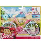 COFFRET BICYCLETTE DE BARBIE + ACCESSOIRES - VELO POUR POUPEE MANNEQUIN - MATTEL - DVX55