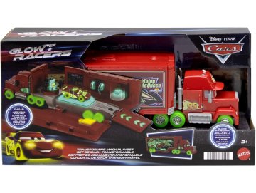 Coffret Camion Mack N�on Transporteur Transformable 2 en 1 - Disney Pixar Cars - Mattel - HPX76