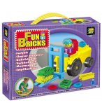 COFFRET CHARIOT ELEVATEUR - FUN BRICKS - 6221 - JEU DE CONSTRUCTION AVEC PICOTS