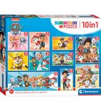 COFFRET DE 10 PUZZLES ENFANT PAT PATROUILLLE CHIEN ET VEHICULE 18 - 30 - 48 - 60 - PIECES - PAW PATROL