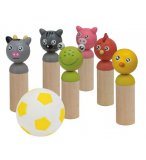 COFFRET DE 6 QUILLES EN BOIS ANNEAUX - EICHHORN - 100004537 - JEU PLEIN AIR BOIS