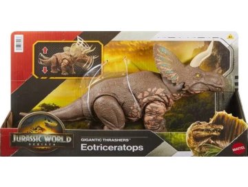 Coffret Dinosaure M�ga Pr�dateurs Eotriceratops 32 cm - Articul� - Dino Rebirth - Jurassic World - Mattel JGB93