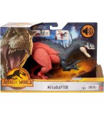 COFFRET DINOSAURE MEGARAPTOR - ARTICULE ET SONORE - DINO DOMINION - JURASSIC WORLD - MATTEL HGP79