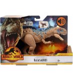 COFFRET DINOSAURE RAJASAURUS - ARTICULE ET SONORE - DINO ATTAQUE - JURASSIC WORLD - MATTEL HDX35