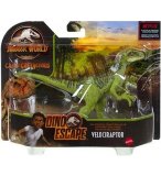 COFFRET DINOSAURE SAUVAGE VELOCIRAPTOR - JURASSIC WORLD - MATTEL