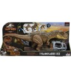 COFFRET DINOSAURE TYRANNOSAURUS REX - ARTICULE ET SONORE - DINO FURIE SUPREME - JURASSIC WORLD - MATTEL GYW84