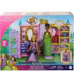 COFFRET DISNEY PRINCESSE : LE DRESSING 61 CM TRANPORTABLE + 25 ACCESSOIRES - MATTEL - HXC20