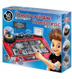 COFFRET ELECTRONIQUE EXPERT - 50 MONTAGES DE CIRCUITS - APPRENTI ELECTRICIEN - BUKI SCIENCES - 7160