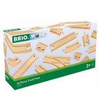 COFFRET EXPERT 50 PIECES RAILS EN BOIS - BRIO WORLD - 33772 - MEGA PACK EXTENSION