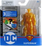 COFFRET FIGURINE SUPERMAN GOLD 10 CM AVEC 3 ACCESSOIRES MYSTERE - DC - SPIN MASTER