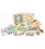 COFFRET JEUX DE SOCIETE CLASSIQUES 150 REGLES - JEUJURA - 8124 - MALETTE MULTI-JEUX