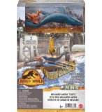 COFFRET L'ATTAQUE DU MOSASAURUS : 2 DINOSAURES COMBAT + ACCESSOIRES - DINO - JURASSIC WORLD - MATTEL HFF11