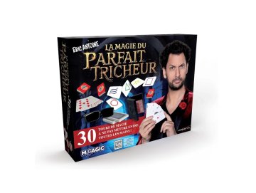Coffret La Magie du Parfait Tricheur, Eric Antoine - 30 Tours Magiques - Megagic - Jeu spectacle
