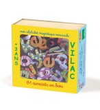 COFFRET MAGNETS ALPHABET LETTRES ET SIGNES EN BOIS 81 PIECES - VILAC - 8009V - ACCESSOIRE TABLEAU