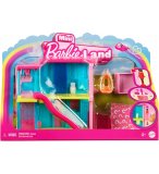 COFFRET MINI BARBIELAND : LA MAISON DE POUPEE + 1 FIGURINE ET 2 ACCESSOIRES - BARBIE - MATTEL HYF46