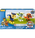 COFFRET PAT PATROUILLE 3 CHIENS TRANSFORMABLE : ZUMA ROCKY ET CHASE -  FIGURINE - PAW PATROL SPIN MASTER