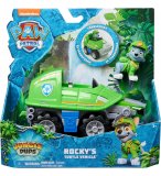 COFFRET PAT PATROUILLE JUNGLE PUPS : TOUT TERRAIN + ROCKY - VEHICULE TRANSFORMABLE - FIGURINE CHIEN - PAW PATROL - SPIN MASTER