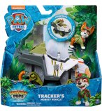 COFFRET PAT PATROUILLE JUNGLE PUPS : TOUT TERRAIN + TRACKER - VEHICULE TRANSFORMABLE - FIGURINE CHIEN - PAW PATROL - SPIN MASTER